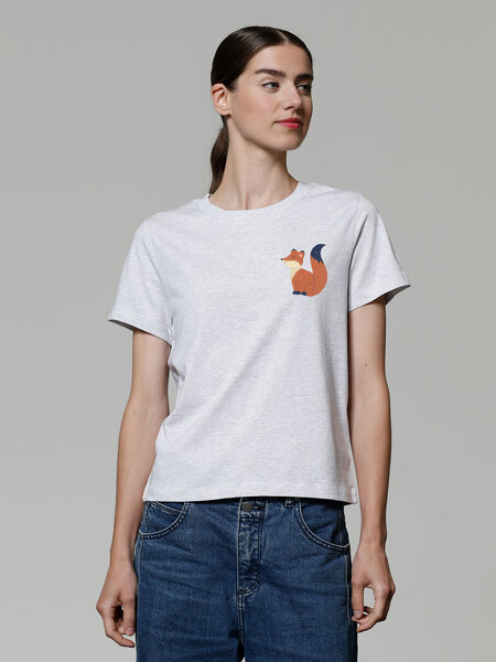 watapparel T-Shirt Frauen Cute Fox von watapparel