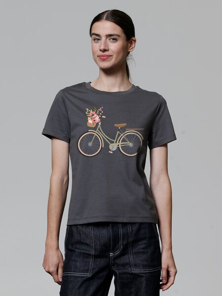 watapparel T-Shirt Frauen Damenfahrrad watapparel T-Shirt Frauen Damenfahrrad von watapparel