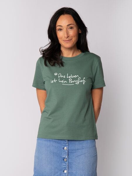 watapparel T-Shirt Frauen Das Leben ist kein Ponyhof von watapparel