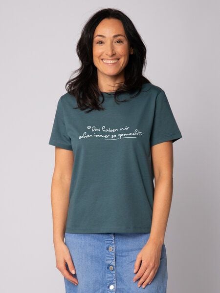 watapparel T-Shirt Frauen Das haben wir schon immer so gemacht von watapparel