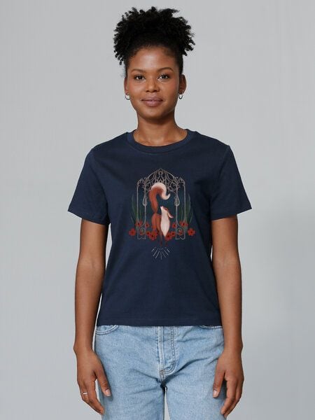 watapparel T-Shirt Frauen Der wunderschöne Fuchs watapparel T-Shirt Frauen Der wunderschöne Fuchs von watapparel