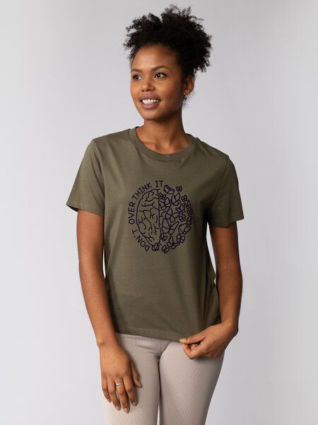 watapparel T-Shirt Frauen Don't overthink it watapparel T-Shirt Frauen Don't overthink it von watapparel