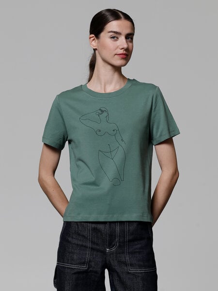 watapparel T-Shirt Frauen Eine Frau von watapparel