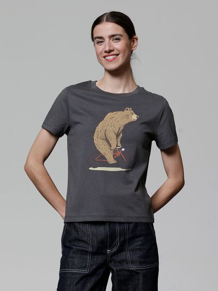 watapparel T-Shirt Frauen Fahrradbär watapparel T-Shirt Frauen Fahrradbär von watapparel