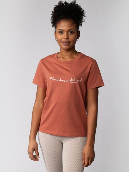 watapparel T-Shirt Frauen Fass das nicht an von watapparel