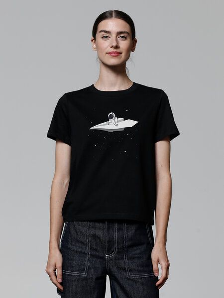 watapparel T-Shirt Frauen Fly me to the moon watapparel T-Shirt Frauen Fly me to the moon von watapparel