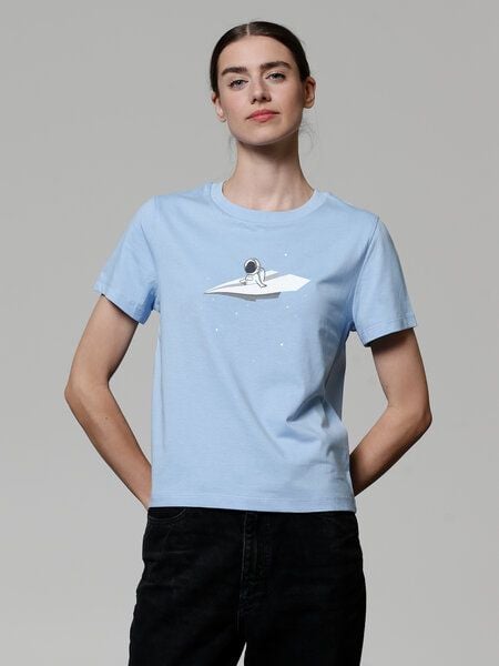 watapparel T-Shirt Frauen Fly me to the moon von watapparel