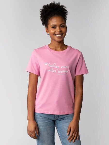 watapparel T-Shirt Frauen Früher war alles besser von watapparel