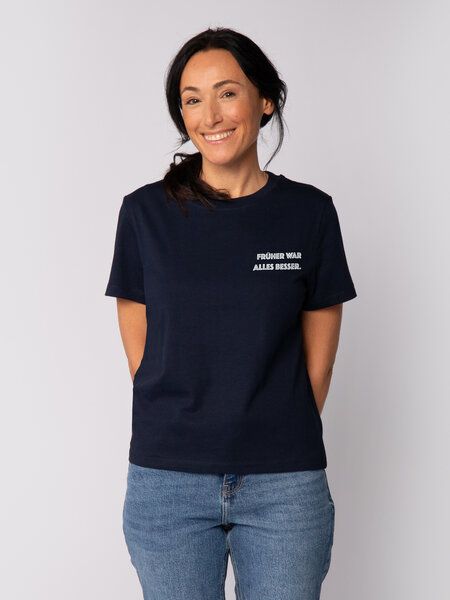 watapparel T-Shirt Frauen Früher war alles besser von watapparel