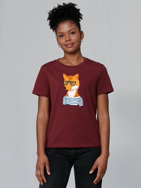 watapparel T-Shirt Frauen Fuchs von watapparel