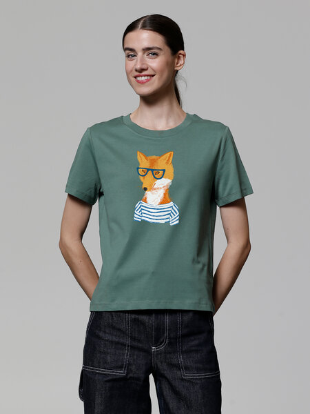 watapparel T-Shirt Frauen Fuchs von watapparel