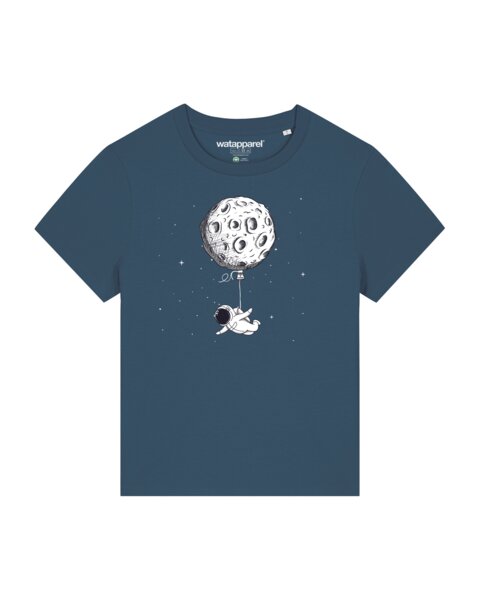 watapparel T-Shirt Frauen Funny Spaceman von watapparel