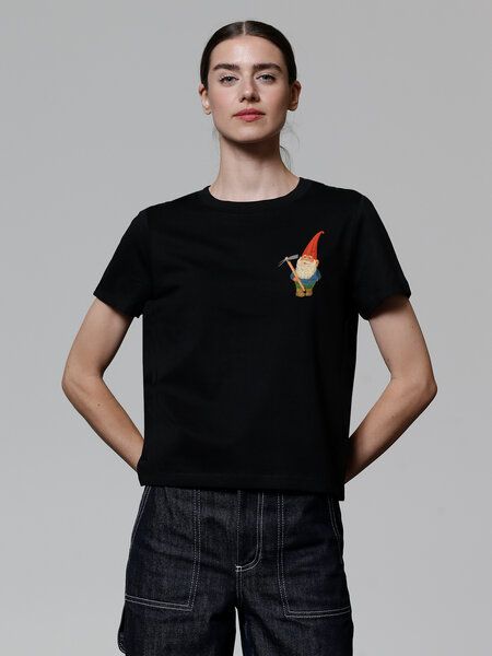 watapparel T-Shirt Frauen Gartenzwerg watapparel T-Shirt Frauen Gartenzwerg von watapparel