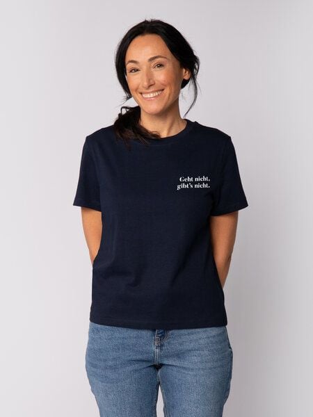 watapparel T-Shirt Frauen Geht nicht gibts nicht von watapparel