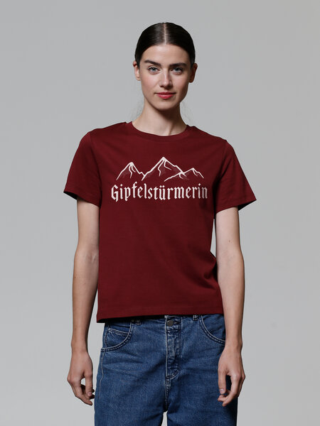 watapparel T-Shirt Frauen Gipfelstürmerin von watapparel