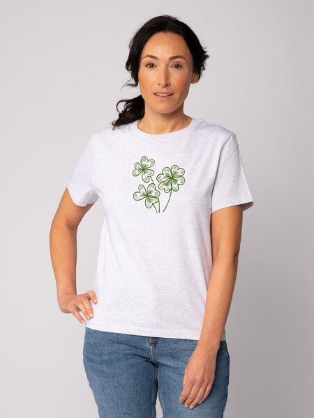 watapparel T-Shirt Frauen Glücksklee von watapparel