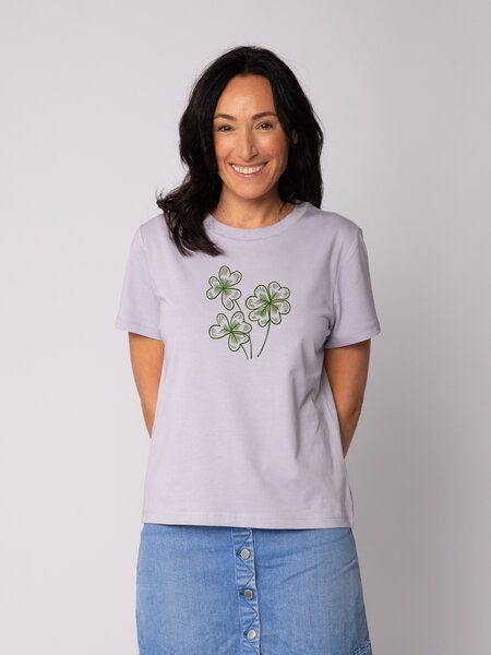 watapparel T-Shirt Frauen Glücksklee von watapparel