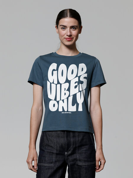 watapparel T-Shirt Frauen Good vibes only von watapparel