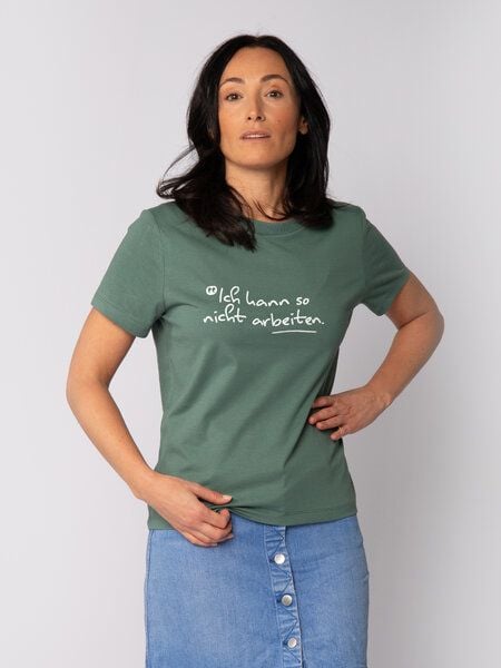 watapparel T-Shirt Frauen Ich kann so nicht arbeiten von watapparel
