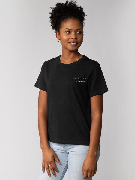 watapparel T-Shirt Frauen Ich will ja nichts sagen aber von watapparel