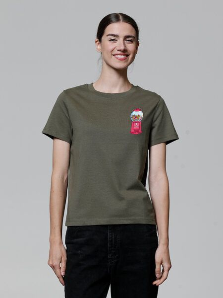 watapparel T-Shirt Frauen Kaugummiautomat watapparel T-Shirt Frauen Kaugummiautomat von watapparel