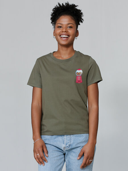 watapparel T-Shirt Frauen Kaugummiautomat watapparel T-Shirt Frauen Kaugummiautomat von watapparel