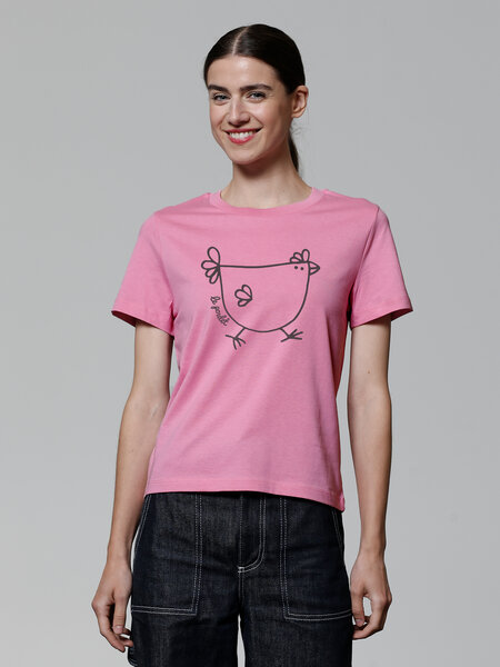 watapparel T-Shirt Frauen Le poulet - das Huhn von watapparel