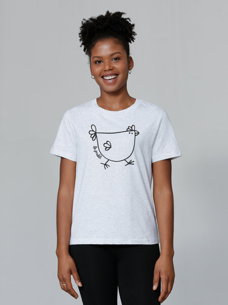 watapparel T-Shirt Frauen Le poulet - das Huhn von watapparel