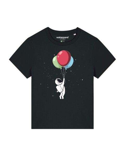 watapparel T-Shirt Frauen Little Balloon Astronaut von watapparel
