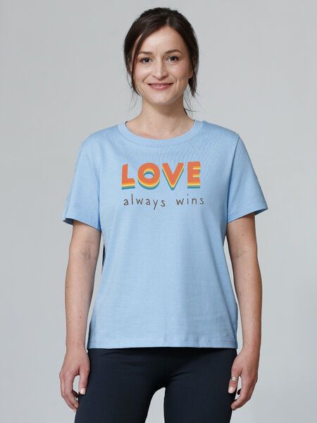 watapparel T-Shirt Frauen Love always wins watapparel T-Shirt Frauen Love always wins von watapparel