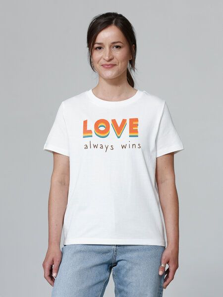 watapparel T-Shirt Frauen Love always wins von watapparel
