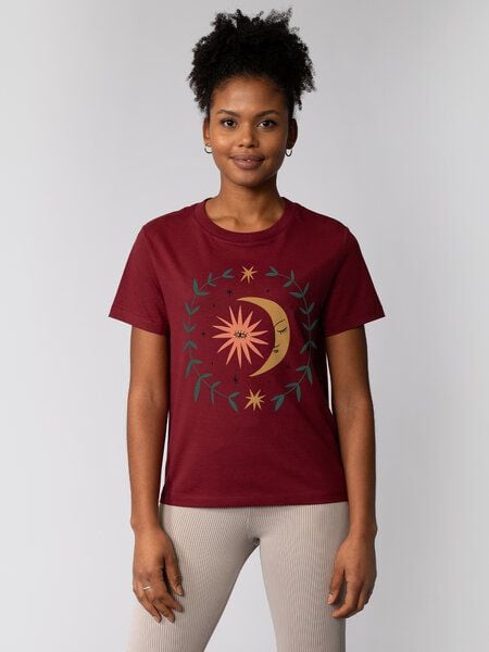 watapparel T-Shirt Frauen Love and flex von watapparel