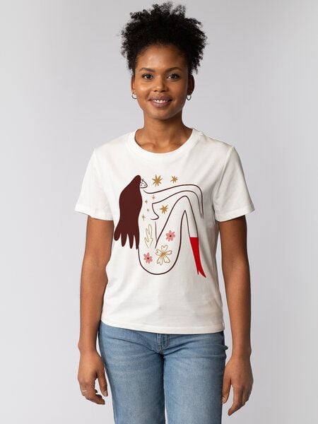 watapparel T-Shirt Frauen Love and flex von watapparel