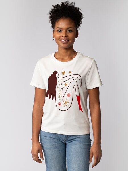 watapparel T-Shirt Frauen Love and flex von watapparel