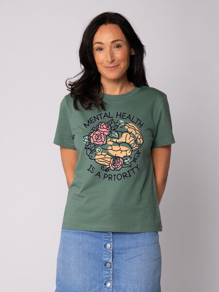 watapparel T-Shirt Frauen Mental Health von watapparel