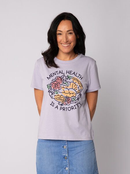 watapparel T-Shirt Frauen Mental Health von watapparel