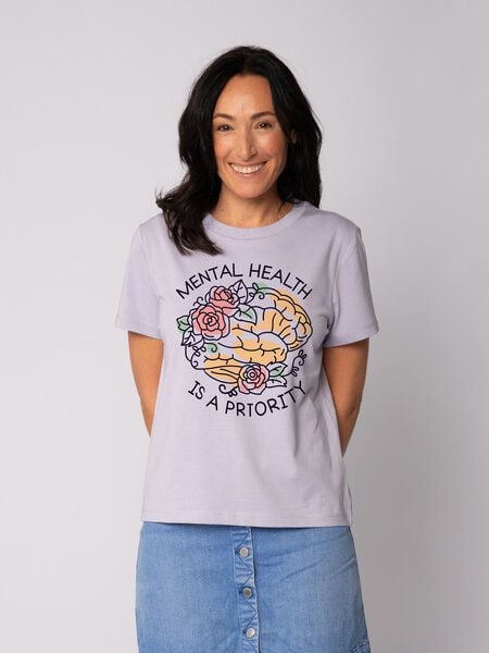 watapparel T-Shirt Frauen Mental Health von watapparel