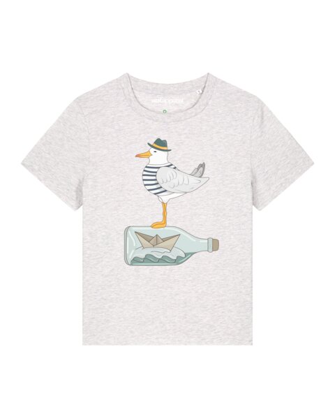 watapparel T-Shirt Frauen Möwe mit Hut watapparel T-Shirt Frauen Möwe mit Hut von watapparel