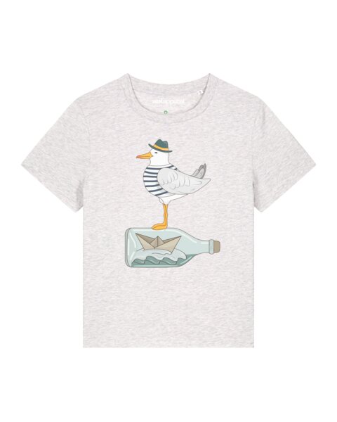 watapparel T-Shirt Frauen Möwe mit Hut von watapparel