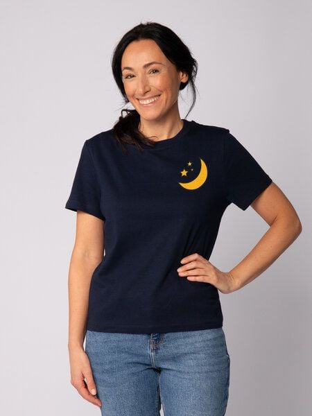 watapparel T-Shirt Frauen Moon & Stars von watapparel