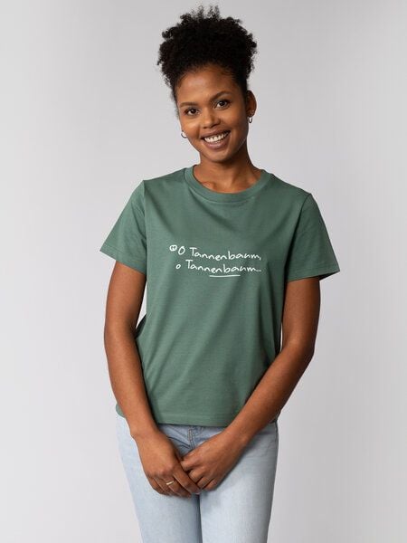 watapparel T-Shirt Frauen O Tannenbaum von watapparel