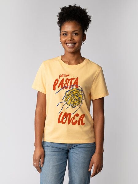 watapparel T-Shirt Frauen Pasta lover von watapparel
