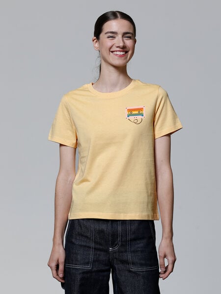 watapparel T-Shirt Frauen Rainbow Cassette von watapparel