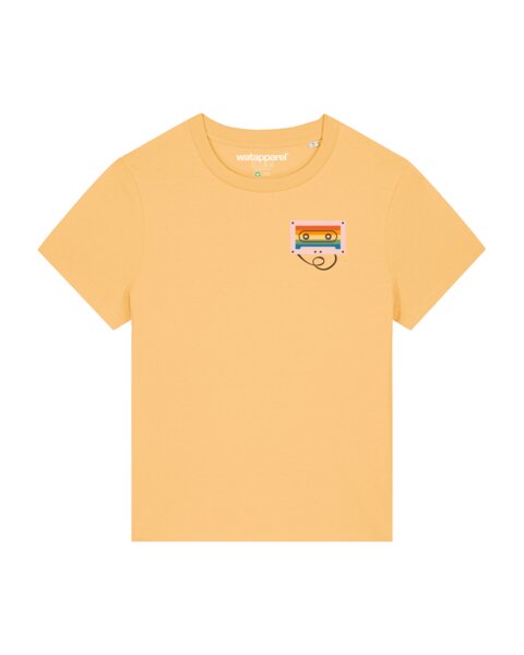 watapparel T-Shirt Frauen Rainbow Cassette von watapparel