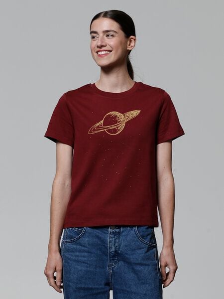 watapparel T-Shirt Frauen Saturn von watapparel