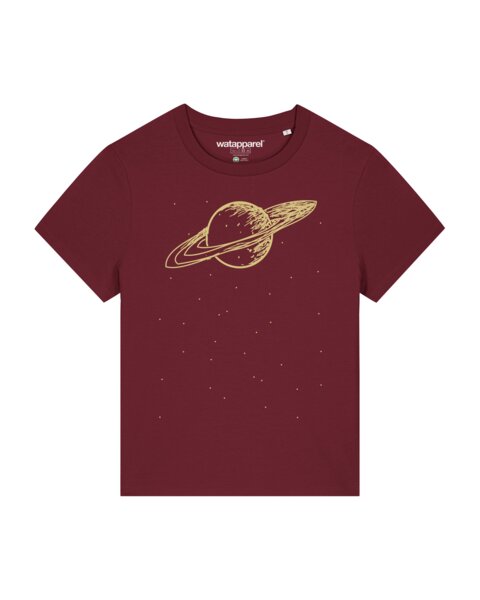 watapparel T-Shirt Frauen Saturn von watapparel