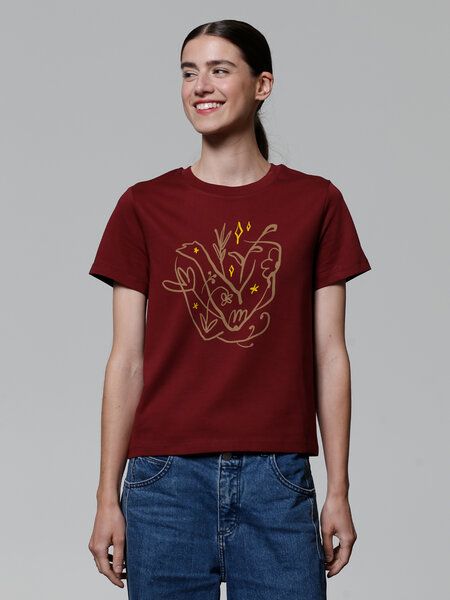 watapparel T-Shirt Frauen Self love von watapparel