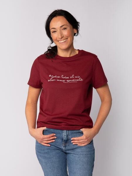 watapparel T-Shirt Frauen Socken habe ich mir schon immer gewünscht von watapparel