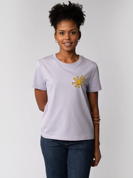 watapparel T-Shirt Frauen Sonne, Sommer, Sonnenschein von watapparel