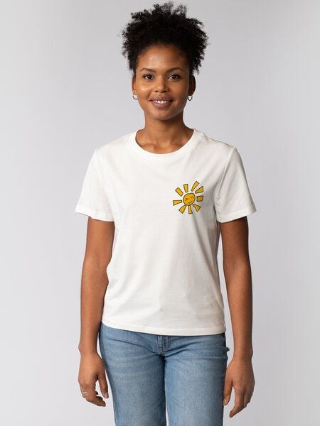 watapparel T-Shirt Frauen Sonne, Sommer, Sonnenschein von watapparel